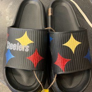Glitter Steeler Slides